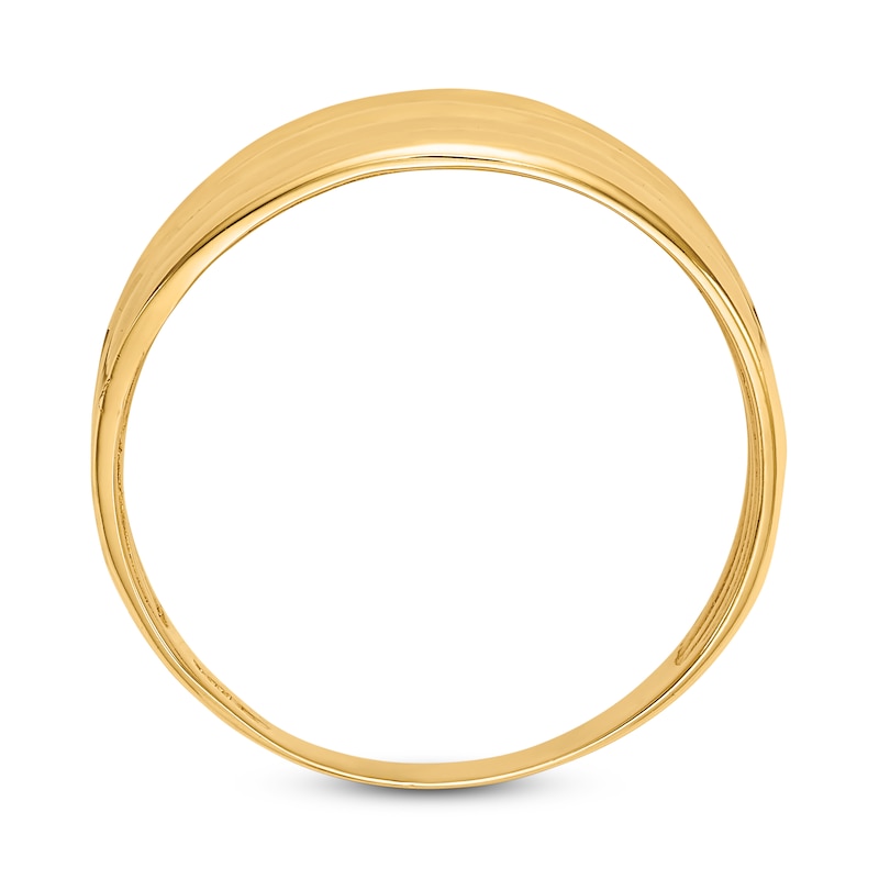 Polished Dome Ring 14K Yellow Gold