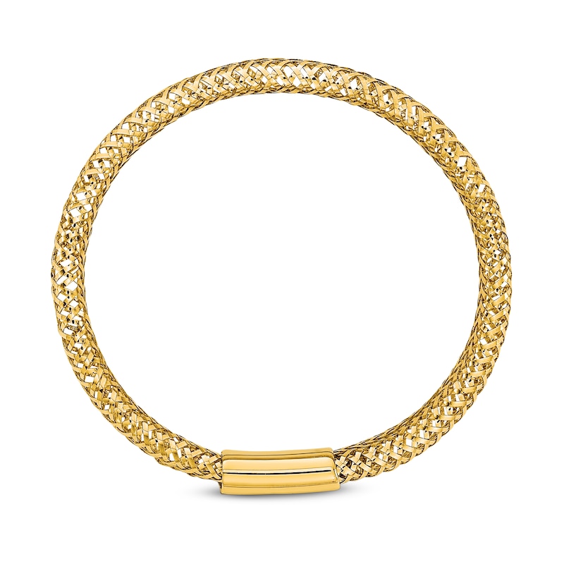 Main Image 2 of Polished Stretch Ring 14K Yellow Gold