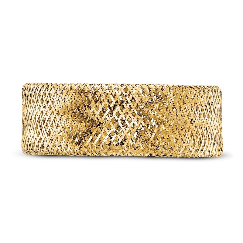 Main Image 3 of Polished Stretch Ring 14K Yellow Gold
