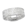 Thumbnail Image 1 of Polished Stretch Ring 14K White Gold