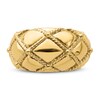 Thumbnail Image 3 of Quilted Rope Dome Ring 14K Yellow Gold