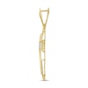 Men's Diamond Charm 1/2 ct tw Round 10K Yellow Gold