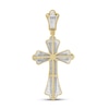 Men's Diamond Charm 1/2 ct tw Round 10K Yellow Gold
