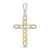 Thumbnail Image 0 of Men's Diamond Charm 1/3 ct tw Round 10K Yellow Gold