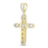 Thumbnail Image 1 of Men's Diamond Charm 1/3 ct tw Round 10K Yellow Gold