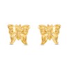 Thumbnail Image 2 of Children's Butterfly Stud Earrings 14K Yellow Gold