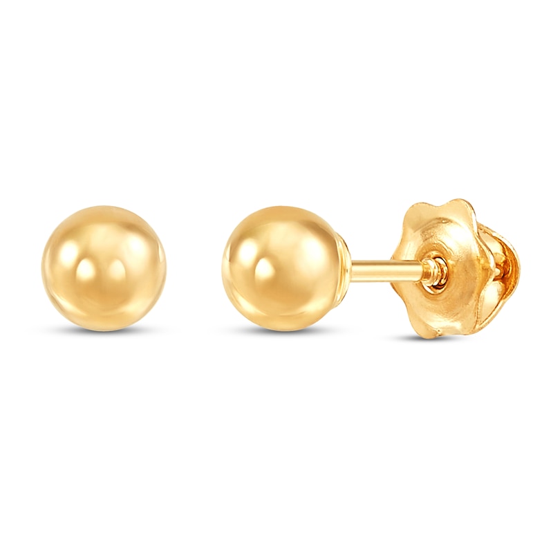 Children's Ball Stud Earrings 14K Yellow Gold Jared