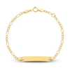 Thumbnail Image 1 of Rectangle ID Bracelet 14K Yellow Gold 6"