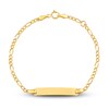 Thumbnail Image 2 of Rectangle ID Bracelet 14K Yellow Gold 6"