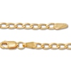 Thumbnail Image 2 of Children's Hollow Curb Link Bracelet 14K Yellow Gold 6"