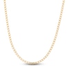 Thumbnail Image 0 of Children's Hollow Curb Link Necklace 14K Yellow Gold 13" 3.2mm