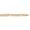 Thumbnail Image 1 of Children's Hollow Figaro Link Bracelet 14K Yellow Gold