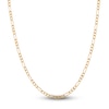 Thumbnail Image 1 of Children's Hollow Figaro Link Necklace 14K Yellow Gold 2.65mm