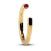 Thumbnail Image 1 of Stella Valle January Birthstone Ring Red Crystal 18K Gold-Plated Brass
