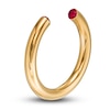 Thumbnail Image 2 of Stella Valle January Birthstone Ring Red Crystal 18K Gold-Plated Brass