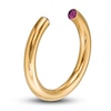 Thumbnail Image 2 of Stella Valle February Birthstone Ring Purple Crystal 18K Gold-Plated Brass