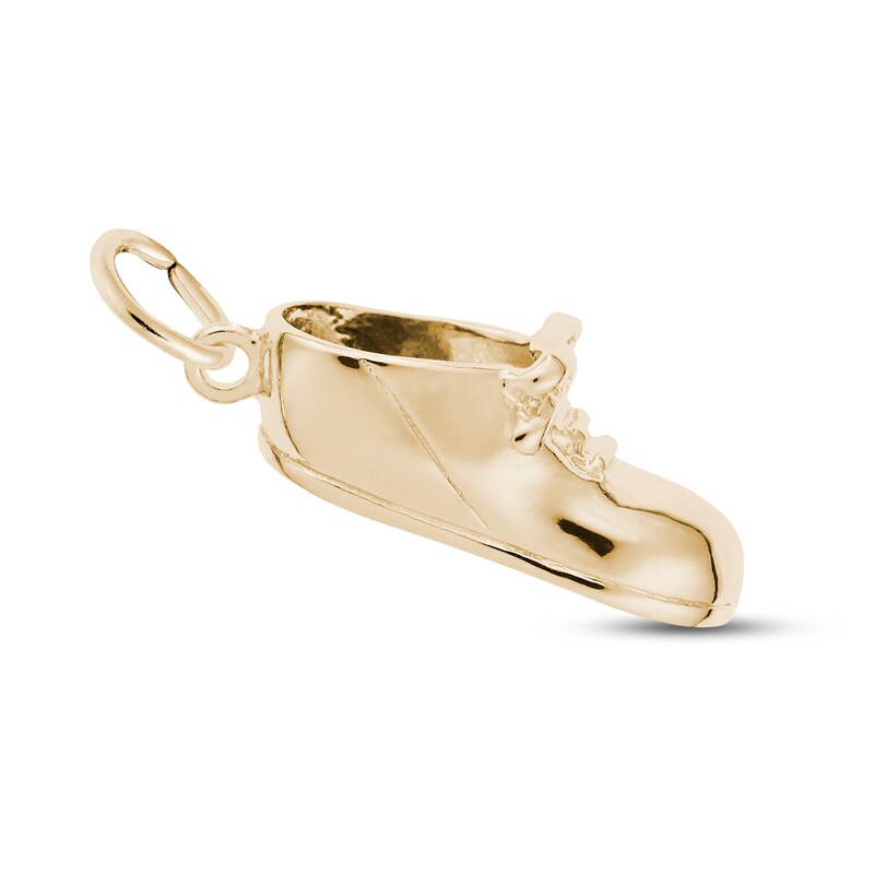 Baby Shoe Charm 14K Yellow Gold