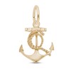 Ships Anchor Charm 14K Yellow Gold