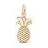 Pineapple Charm 14K Yellow Gold