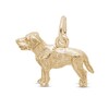 Labrador Charm 14K Yellow Gold