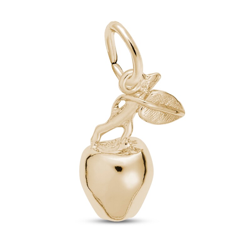 Apple Charm 14K Yellow Gold