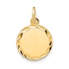 Thumbnail Image 0 of Engravable Round Disc Charm 14K Yellow Gold