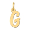 Thumbnail Image 0 of Small "G" Initial Charm 14K Yellow Gold