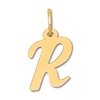 Thumbnail Image 1 of Small "R" Initial Charm 14K Yellow Gold
