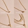 Thumbnail Image 2 of Small "W" Initial Charm 14K Yellow Gold