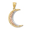 Thumbnail Image 0 of Diamond-Cut Moon Charm 14K Two-Tone Gold