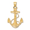 Thumbnail Image 2 of Anchor & Rope Charm 14K Yellow Gold