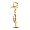 Anchor & Compass Charm 14K Two-Tone Gold
