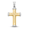 Thumbnail Image 0 of Reversible Cross Charm 14K Two-Tone Gold