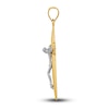 Thumbnail Image 3 of Crucifix Charm 14K Two-Tone Gold