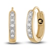 Thumbnail Image 1 of 1933 by Esquire Men's Diamond Huggie Earrings 1/10 ct tw 14K Yellow Gold