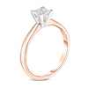 Thumbnail Image 2 of Diamond Solitaire Engagement Ring 1/5 ct tw Princess 14K Rose Gold (I2/I)