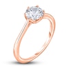 Thumbnail Image 2 of Diamond Cathedral Solitaire Engagement Ring 3/4 ct tw Round 14K Rose Gold (I2/I)