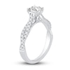 Thumbnail Image 2 of Diamond Engagement Ring 1 ct tw Princess/Round 14K White Gold