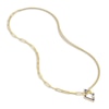 Thumbnail Image 4 of Diamond Rhombus Push Lock Charm 1/20 ct tw Round 14K Yellow Gold