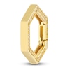 Thumbnail Image 1 of Diamond Hexagon Push Lock Charm 1/5 ct tw Round 14K Yellow Gold