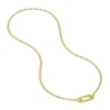 Thumbnail Image 4 of Diamond Long Hexagon Push Lock Charm 1/5 ct tw Round 14K Yellow Gold