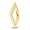 Thumbnail Image 2 of Diamond Rhombus Push Lock Charm 1/5 ct tw Round 14K Yellow Gold