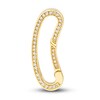 Thumbnail Image 0 of Diamond Bean Push Lock Charm 1/5 ct tw Round 14K Yellow Gold