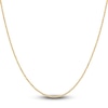Thumbnail Image 1 of Children's Semi-Solid Glitter Rope Necklace 14K Yellow Gold 13"
