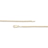 Thumbnail Image 2 of Children's Semi-Solid Glitter Rope Necklace 14K Yellow Gold 13"
