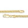 Thumbnail Image 2 of Children's Hollow Miami Cuban Link Bracelet 14K Yellow Gold 6"