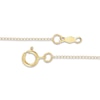 Thumbnail Image 2 of Children's Crucifix Pendant Necklace 14K Two-Tone Gold 13"