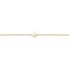 Thumbnail Image 3 of Children's Cross Station Bracelet Diamond Accents 14K Yellow Gold 6" Adj.
