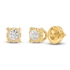 Diamond Stud Earrings 1/20 ct tw Round 14K Yellow Gold