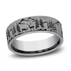 Thumbnail Image 1 of Men's Wilderness Wedding Band Tantalum